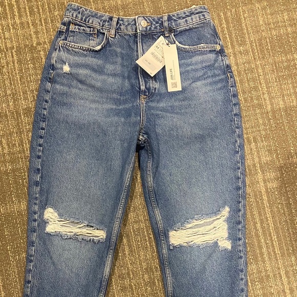 Zara high waisted mom jeans NWT - Picture 5 of 5